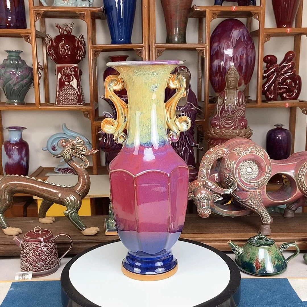 摆件五大名窑钧窑003