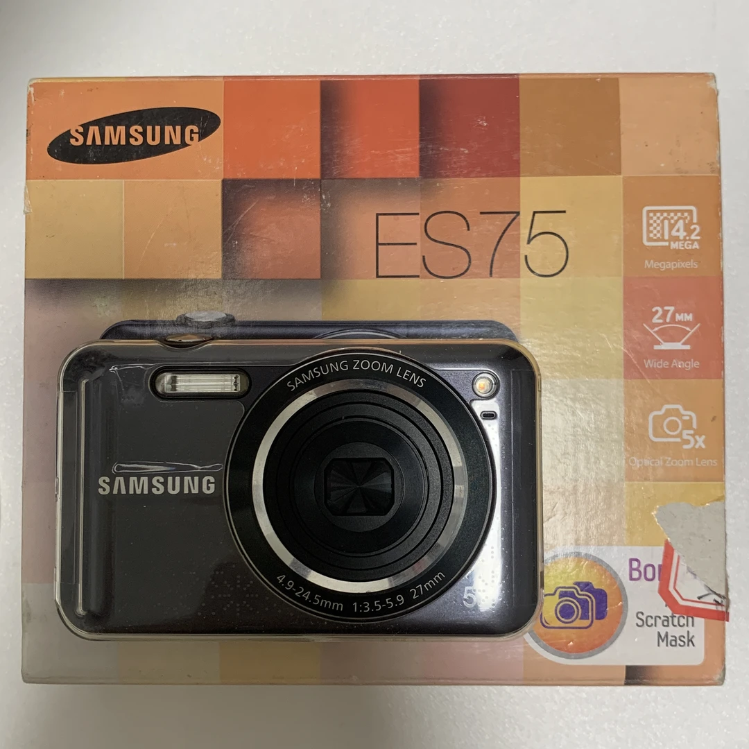 95新 Samsung/三星 es75原盒 1420w像素 5倍光学变焦(no退no换）