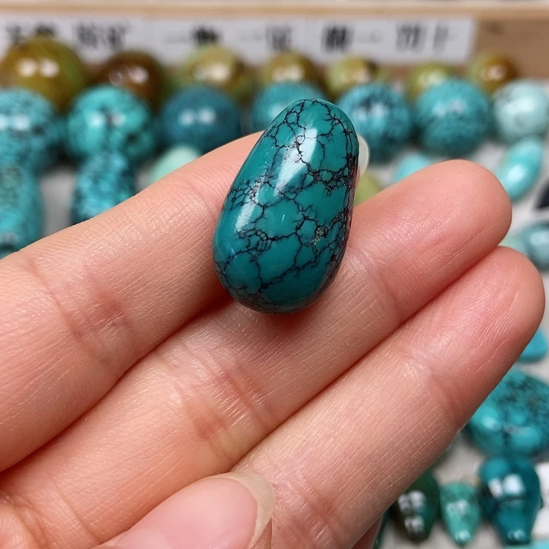 未镶嵌绿松石珠宝半成品