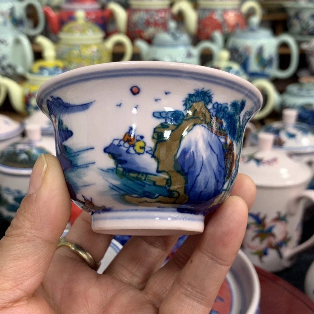 四***爷陶景德镇陶瓷 碗 盘 杯 壶 碟 各种……