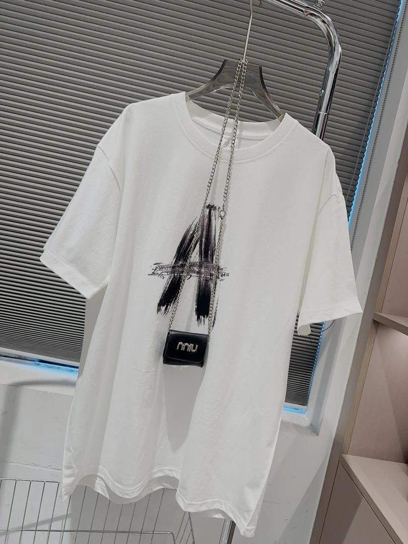 纯棉T恤 女宽松休闲