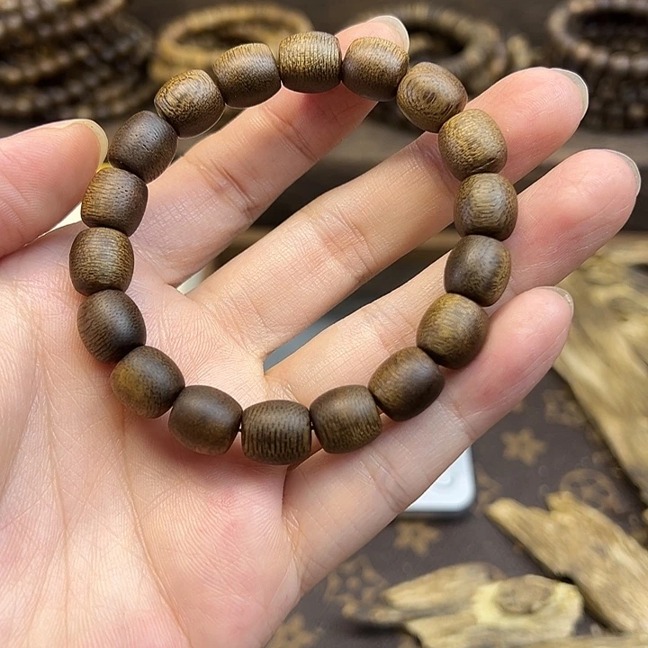 沉香碎屑沉香10鼓珠单圈11了