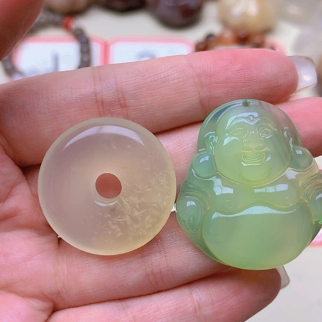 【闪购商品】未镶嵌玛瑙/玉髓珠宝半成品艾*