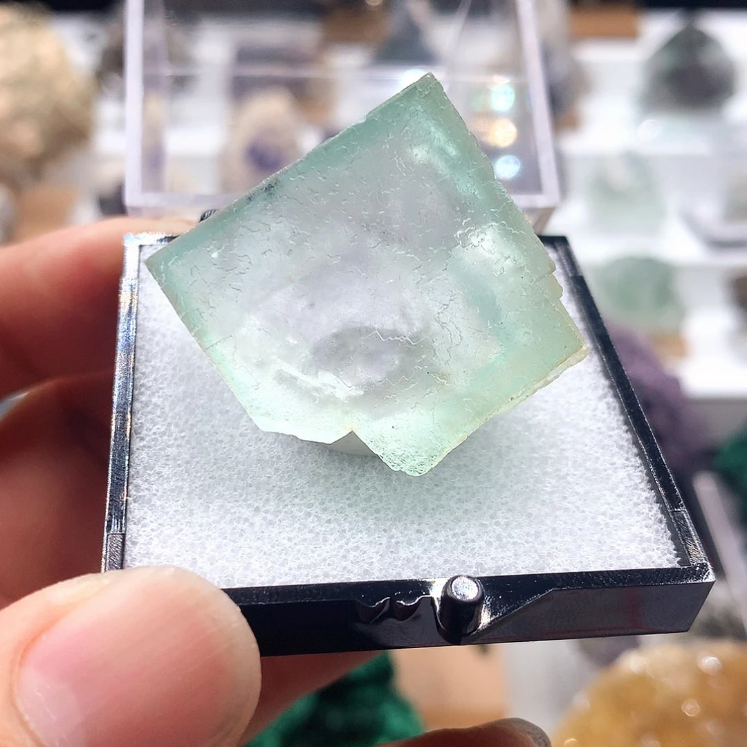 石材瑶岗仙单晶萤石