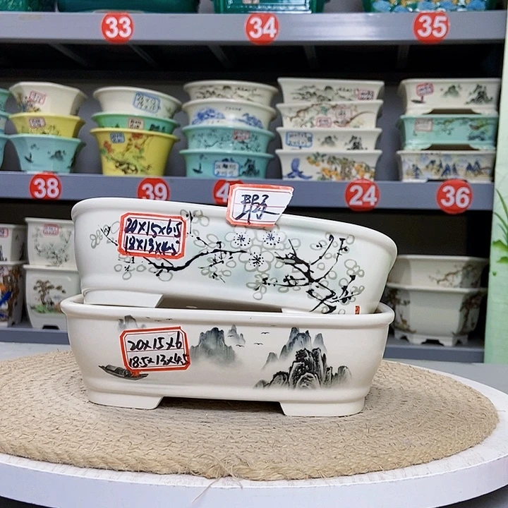 紫砂紫砂花盆7575