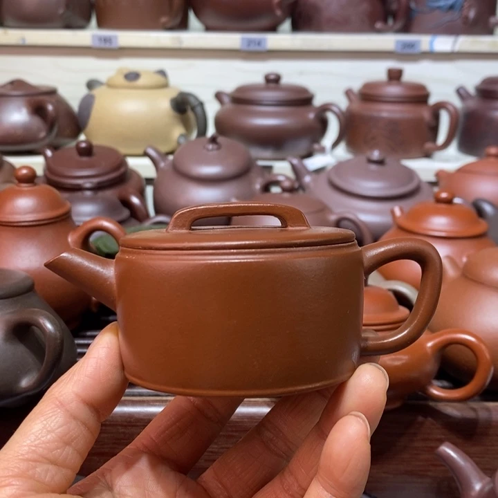 茶壶紫砂微瑕处理一把