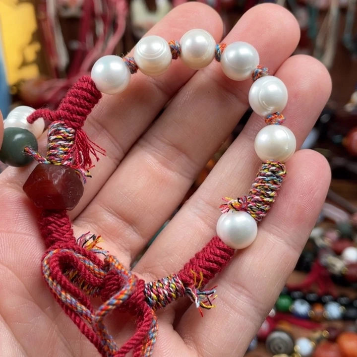 玛瑙/玉髓手链未镶嵌