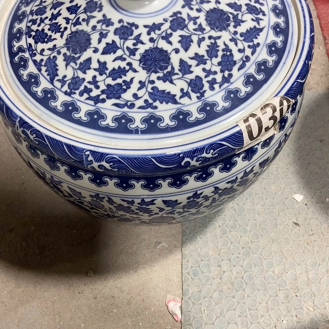 瓷片至**远景德镇陶瓷罐030