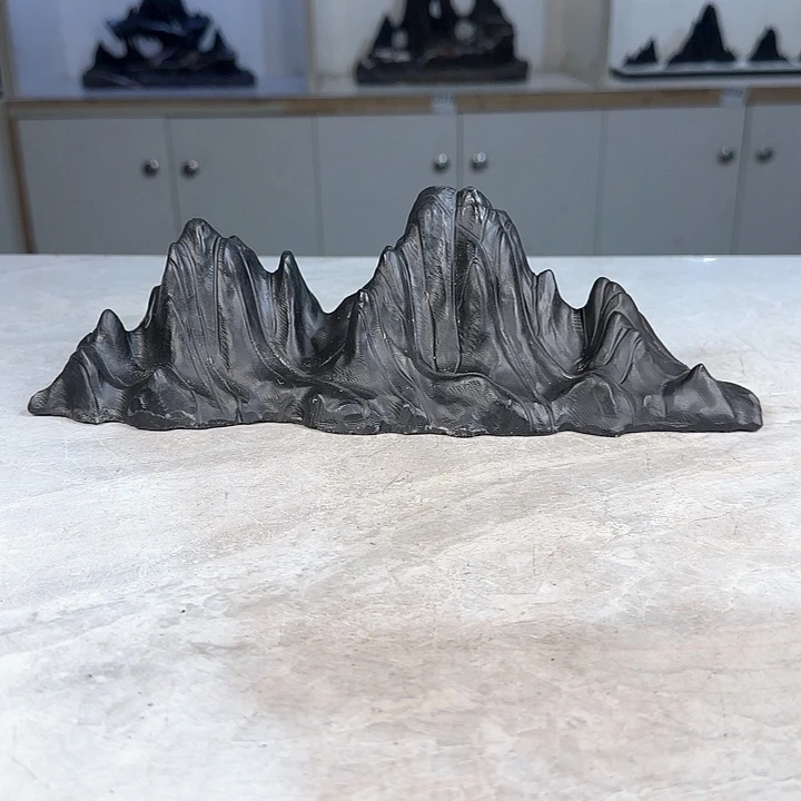 奇石茶宠鱼缸文房摆件