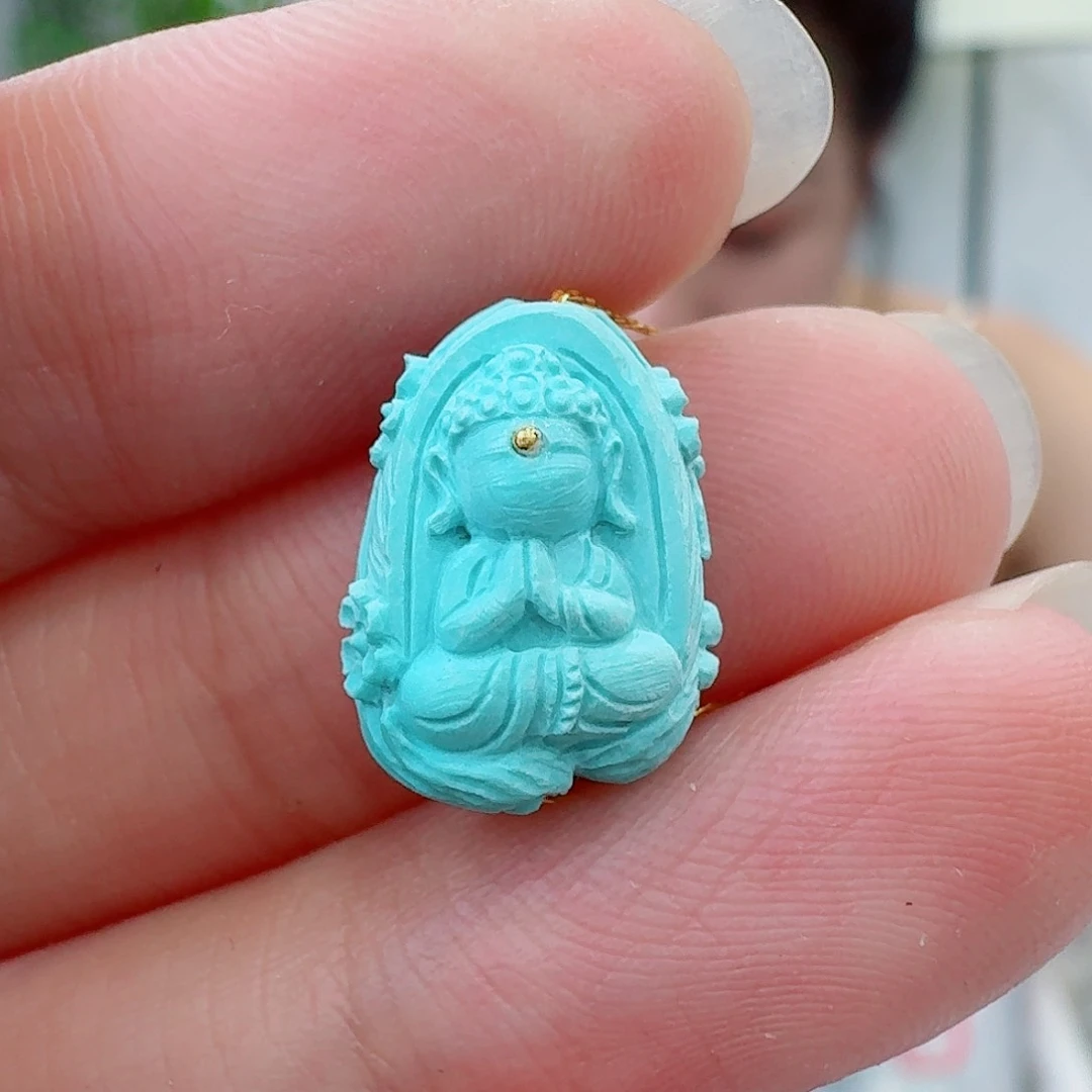 未镶嵌绿松石珠宝奇石