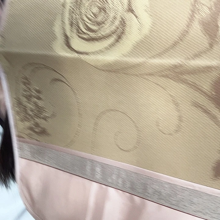 织物香槟金藤枕套发4个