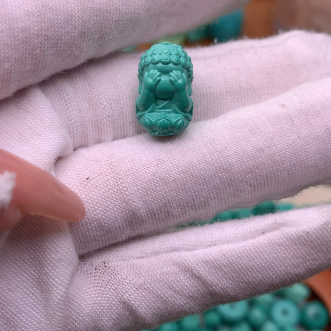 手工精工雕刻三不佛不看直径卡9