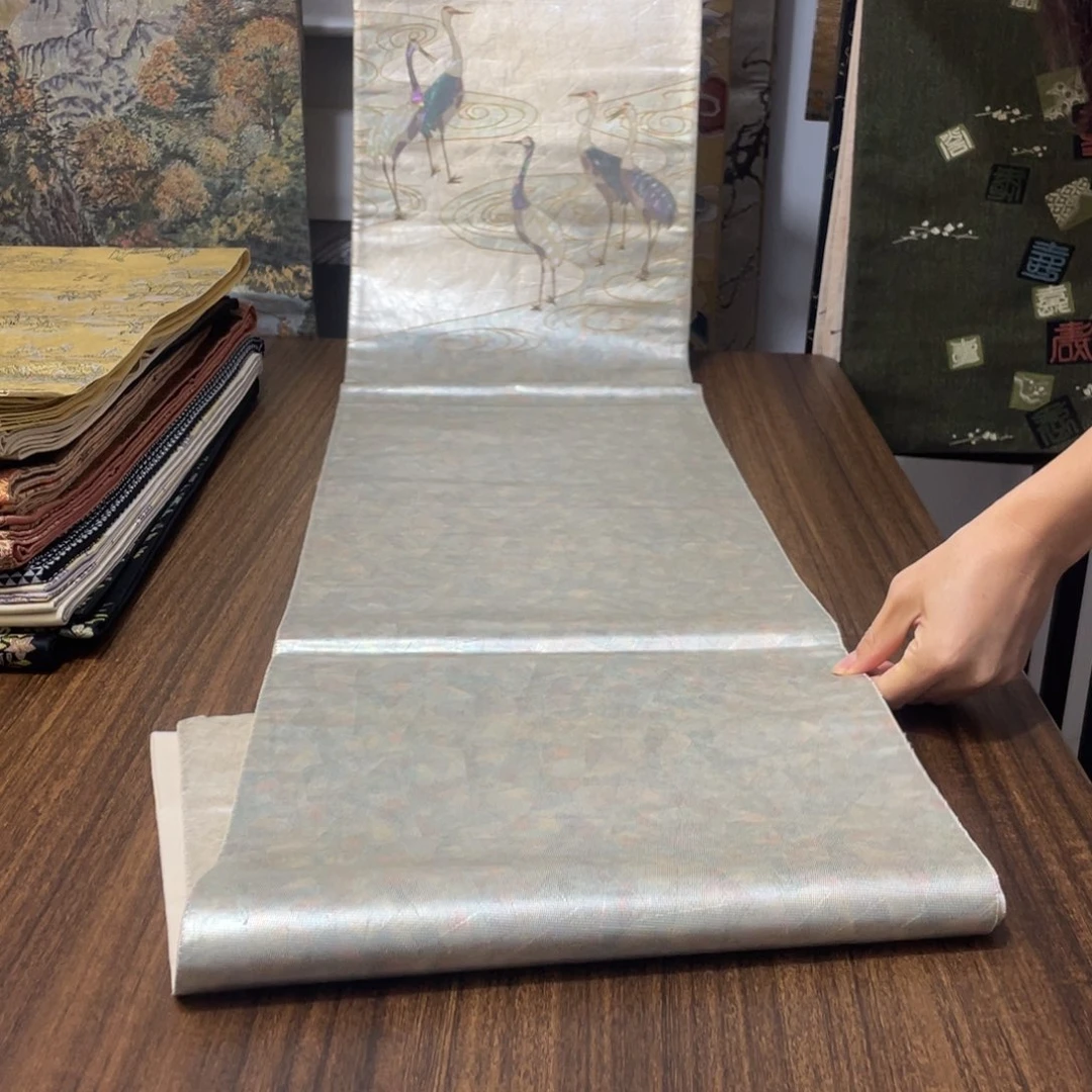织绣唐锦西阵织桌旗