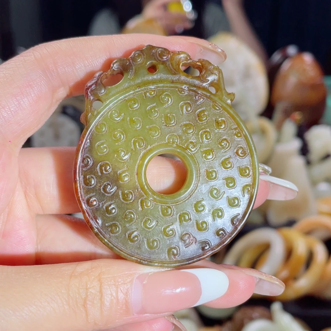 未镶嵌和田玉挂件56