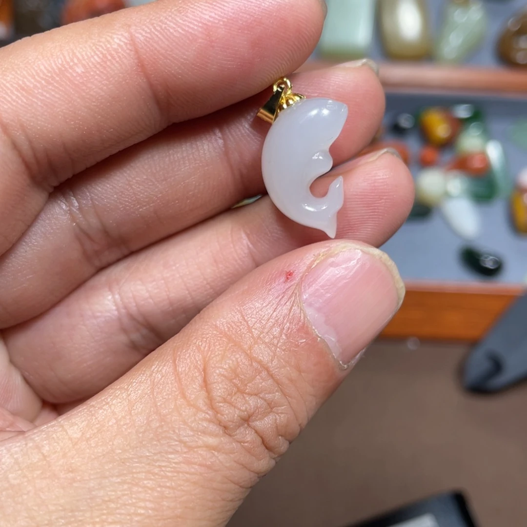 和田玉和田银S925镶嵌