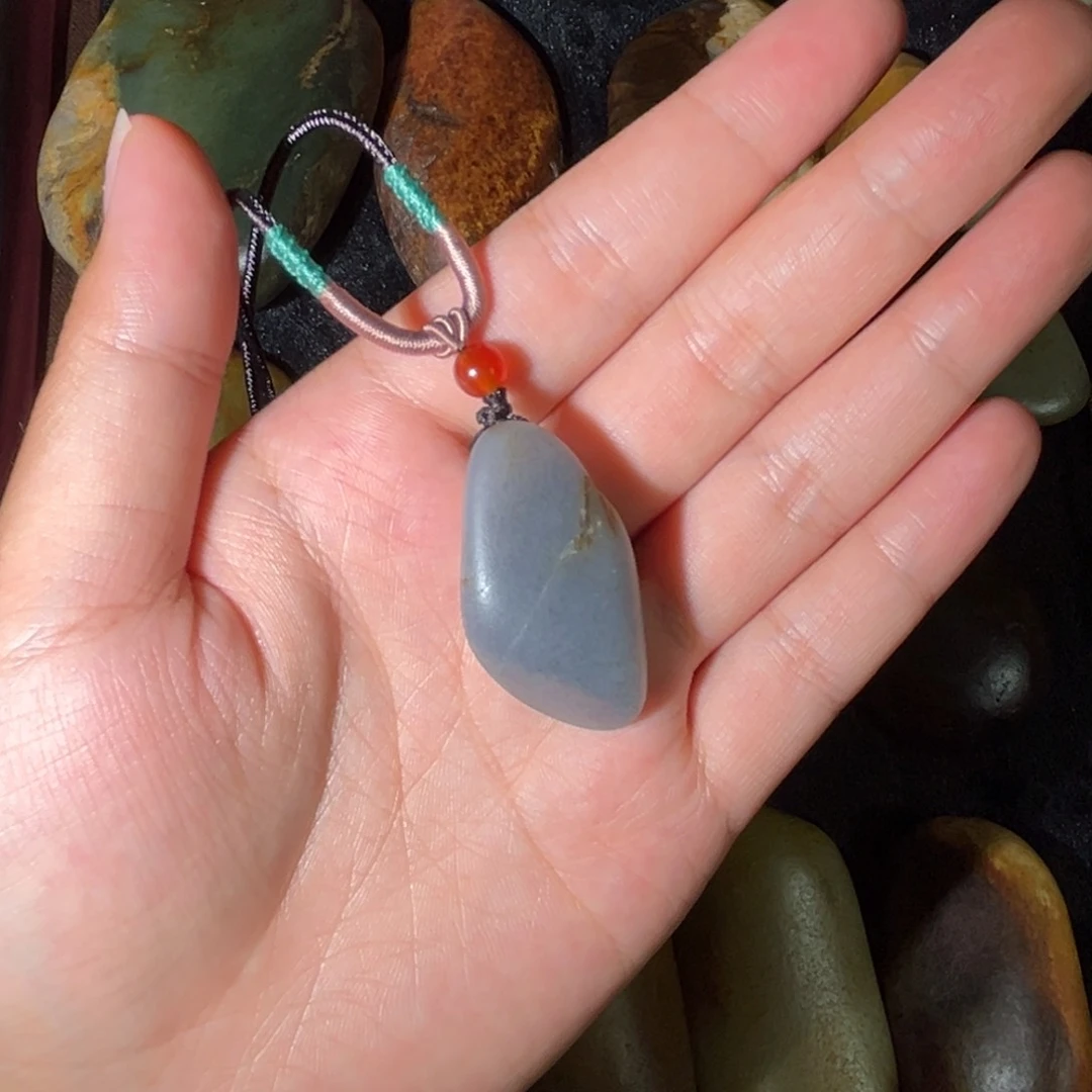 和田玉未镶嵌挂件16