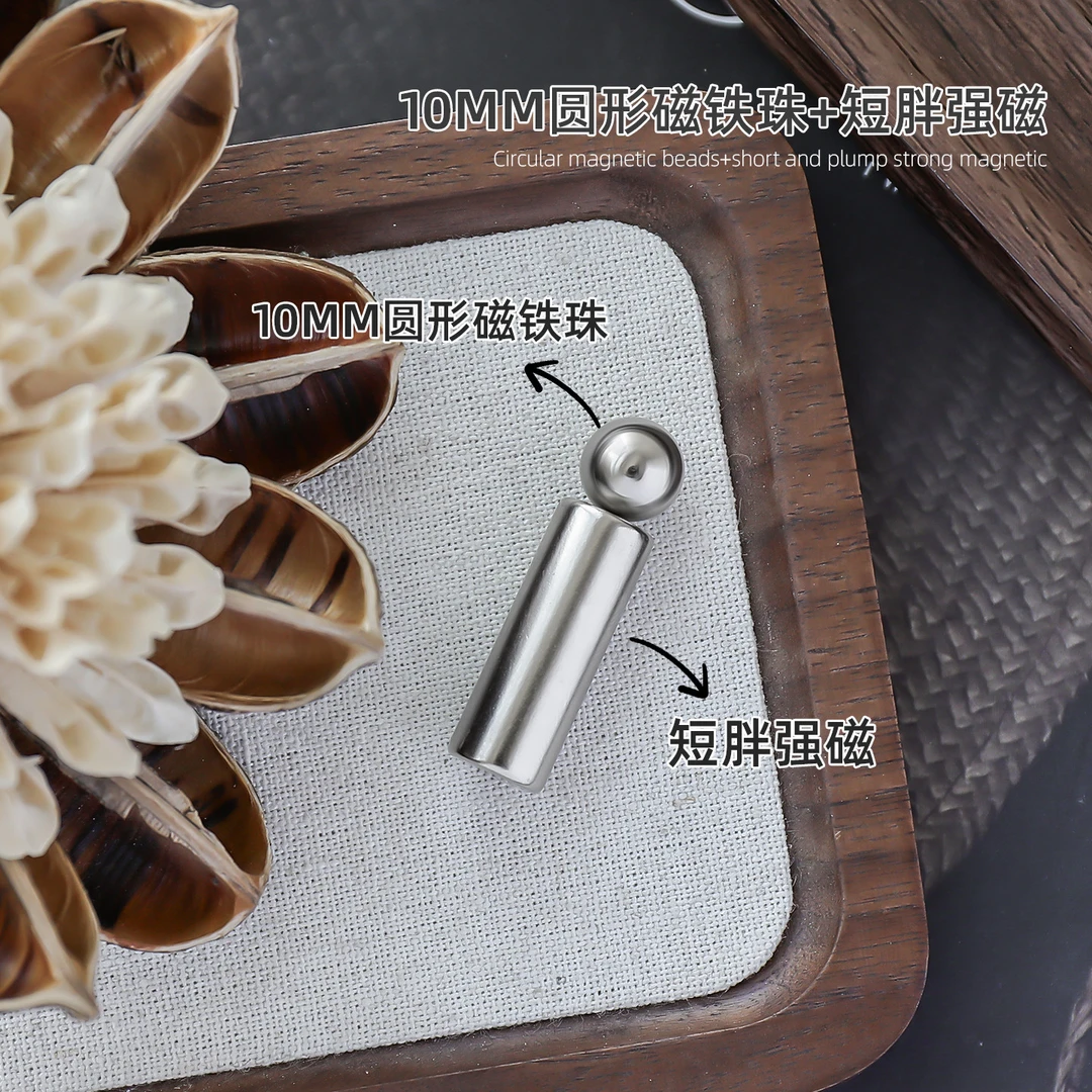 新升级双头圆钢珠磁铁棒玻璃珠猫眼强磁吸铁石多功能美甲工具