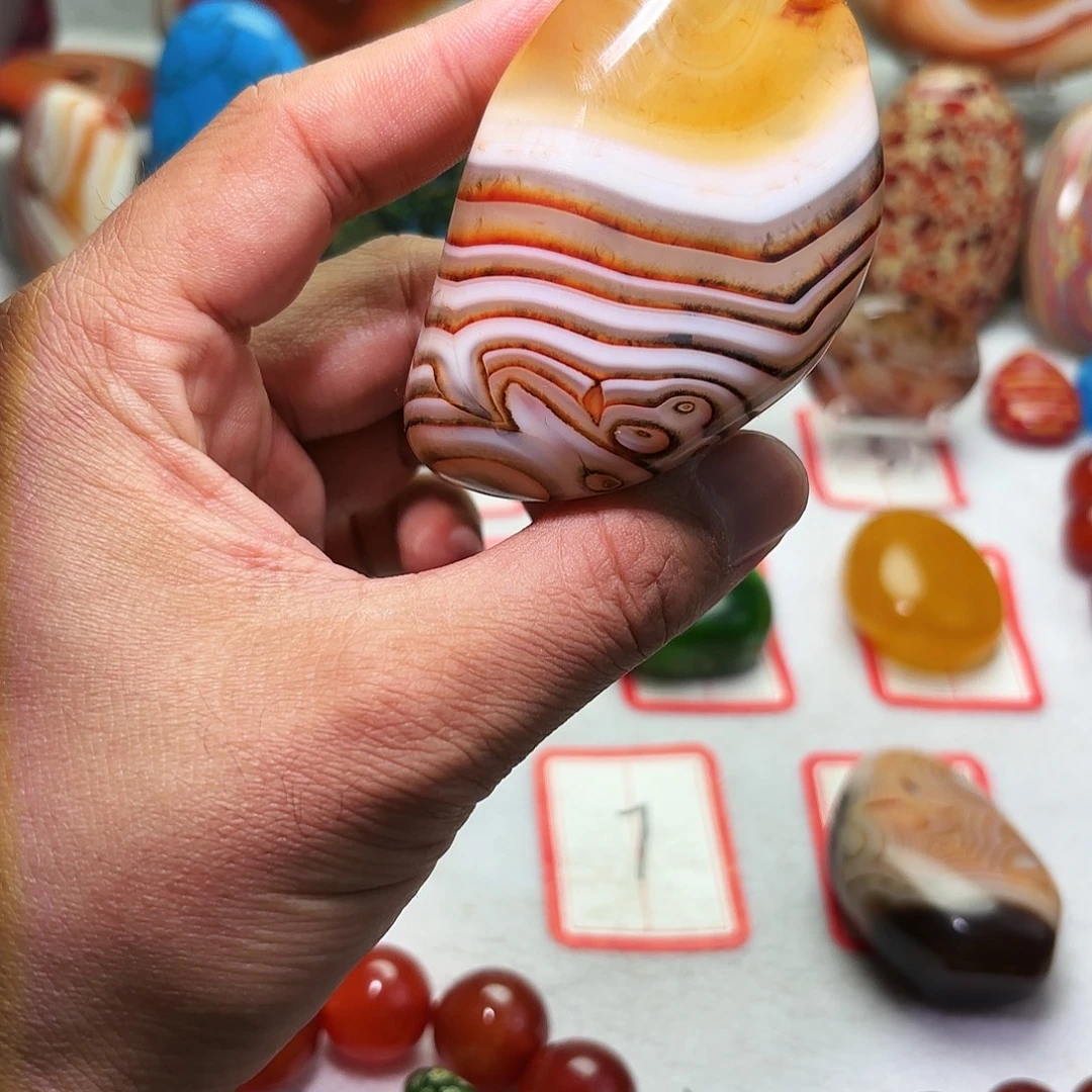 玛瑙/玉髓未镶嵌颈饰