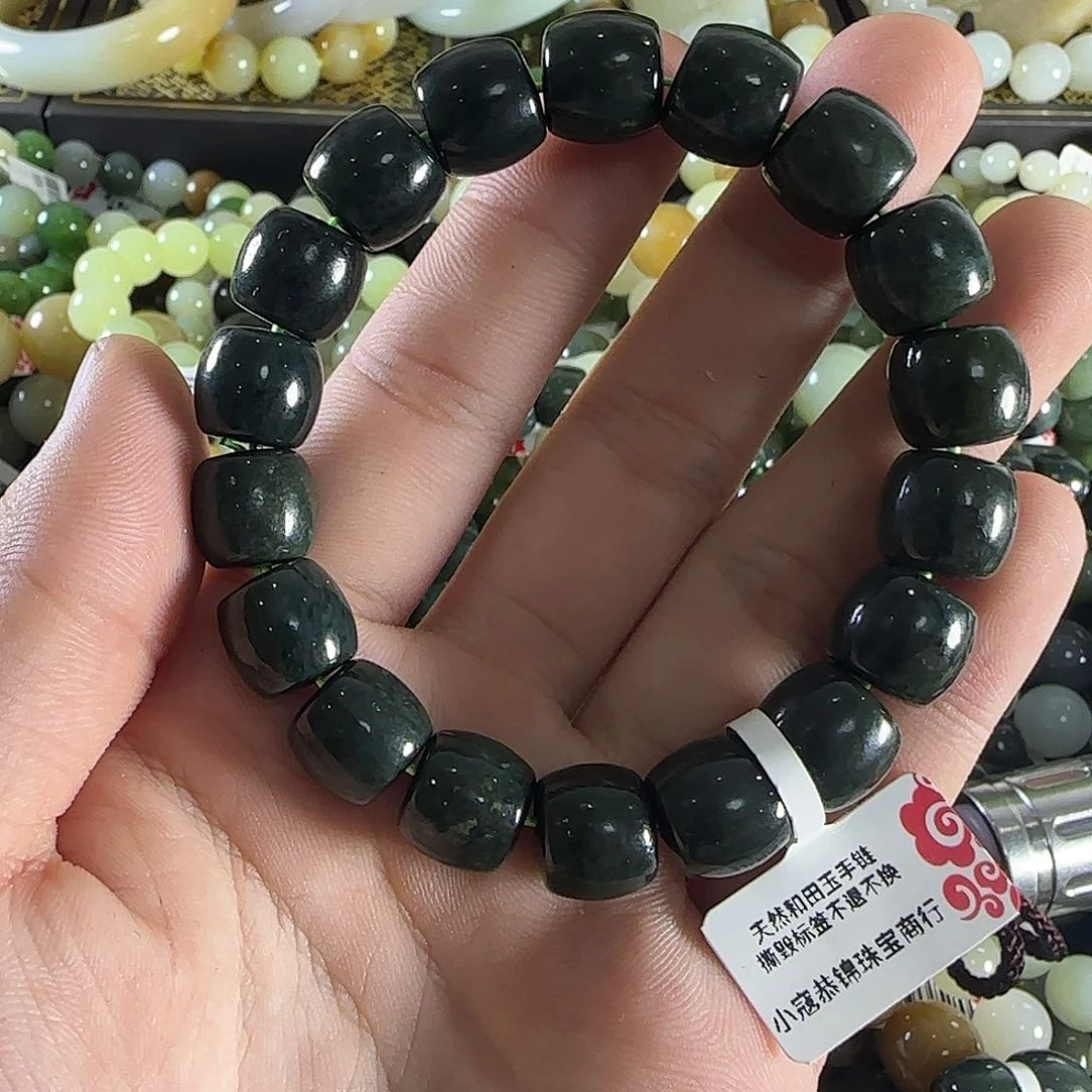 和田玉手链未镶嵌