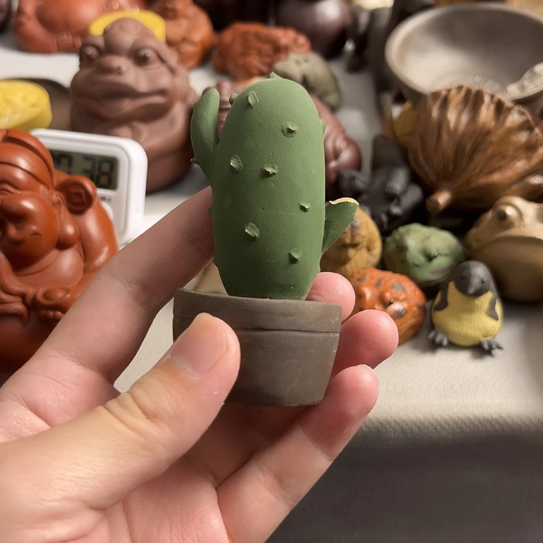 紫砂茶宠C****e紫砂瑕疵