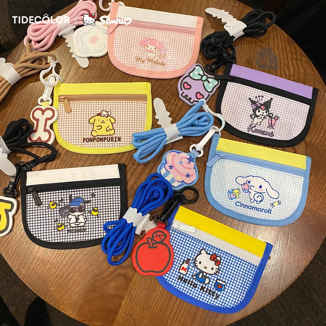 Tide color三丽鸥hellokitty零钱包卡包证件包女款2026爆款高颜值