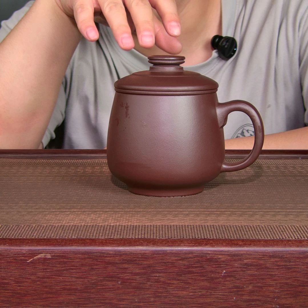 茶杯紫砂高货放漏