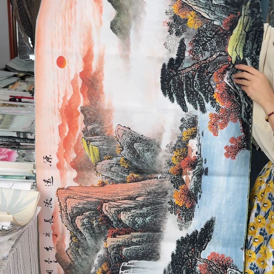 纯手绘的好看作品
