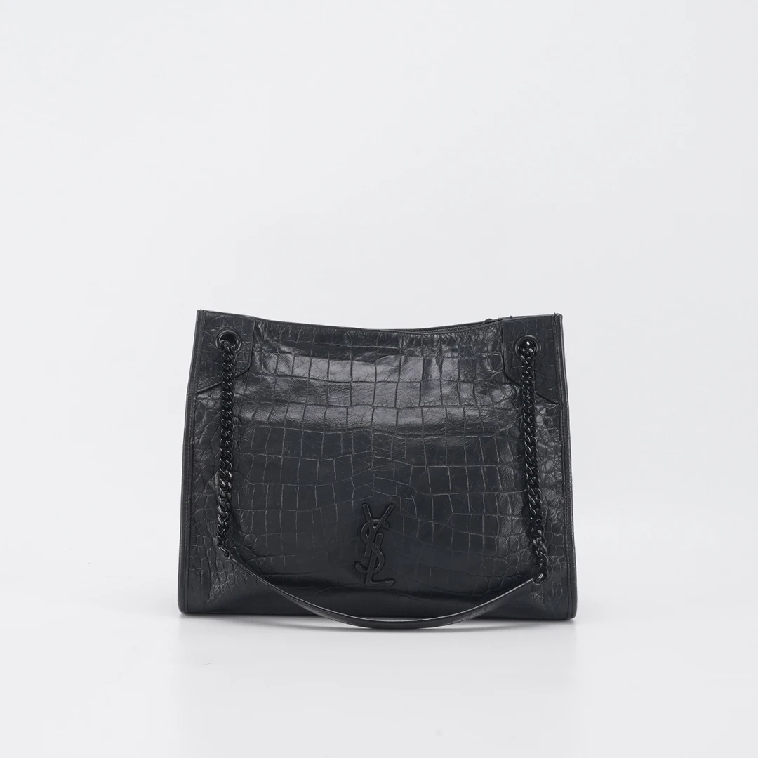 95新 YSL/圣罗兰 【白菜】NIKI SOBLACK  托特包/BGD903070005