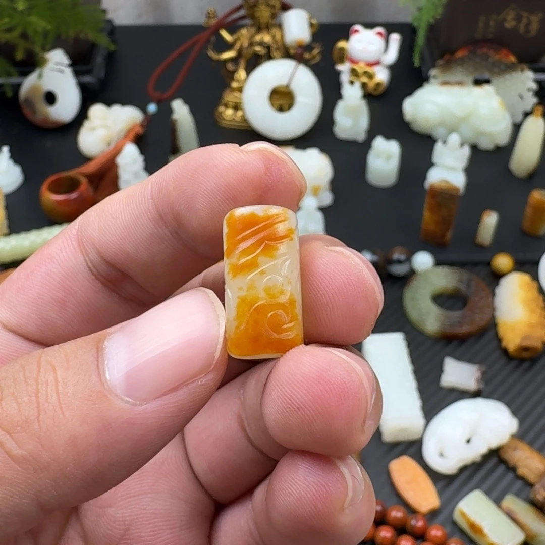 偶***遇颈饰未镶嵌和田玉