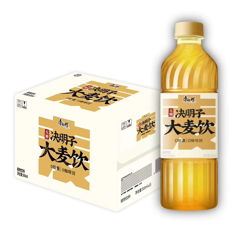 康师傅中式养生系列决明子大麦饮枸杞菊花茶500ml*15瓶
