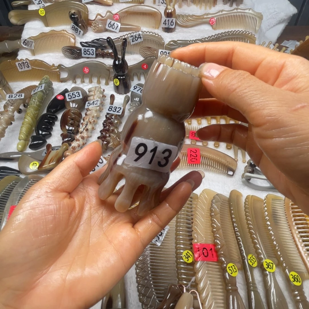 牛角梳福利款梳子