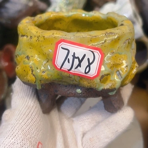 粗陶花盆手工花盆制作