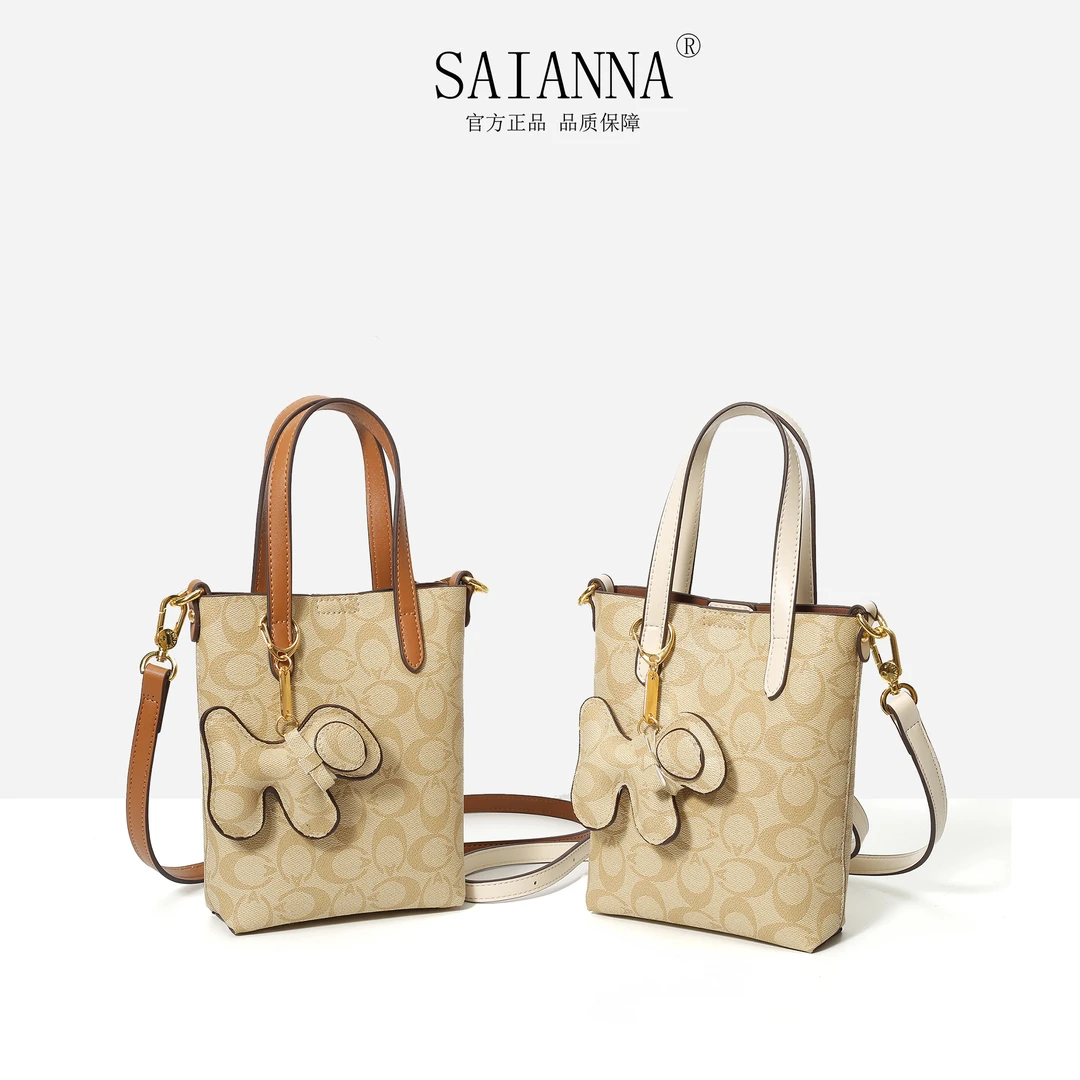 复古轻奢托特包包女复古手提单肩斜挎包-1022