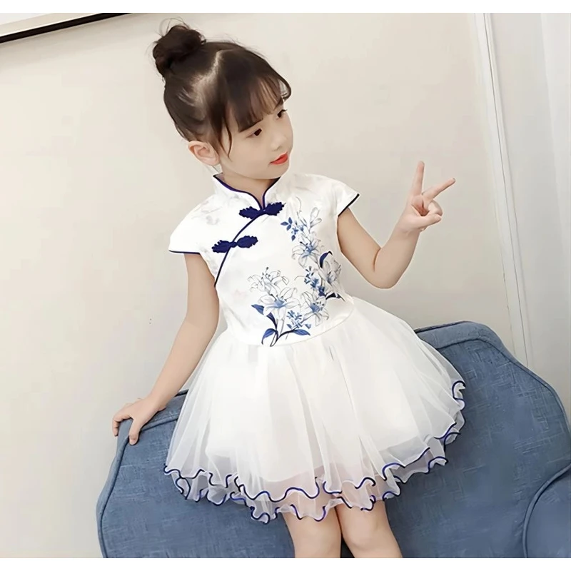 女童连衣裙夏季2025新款儿童装网红洋气女宝宝夏装裙子女孩公主裙