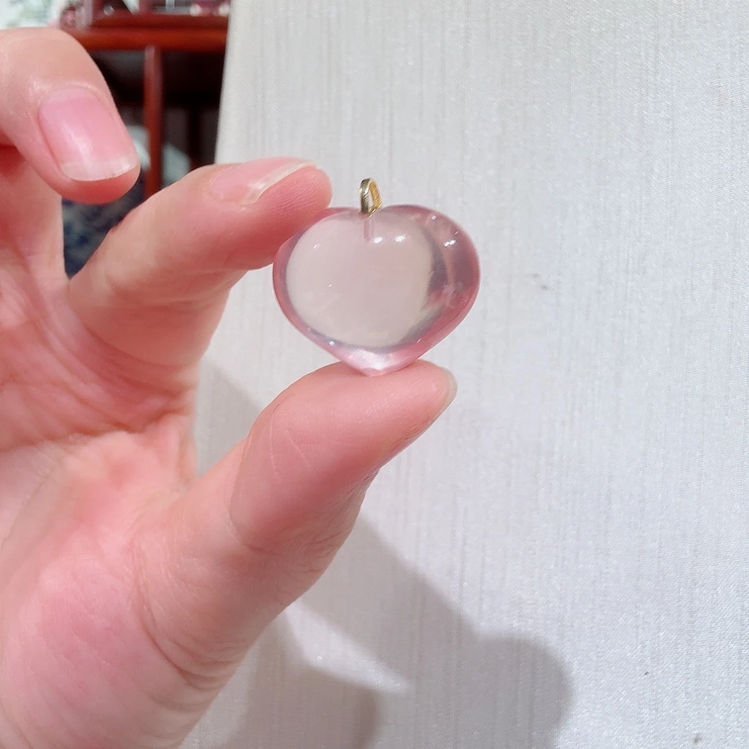 18K金镶嵌吊坠(不含链)芙蓉石吊坠