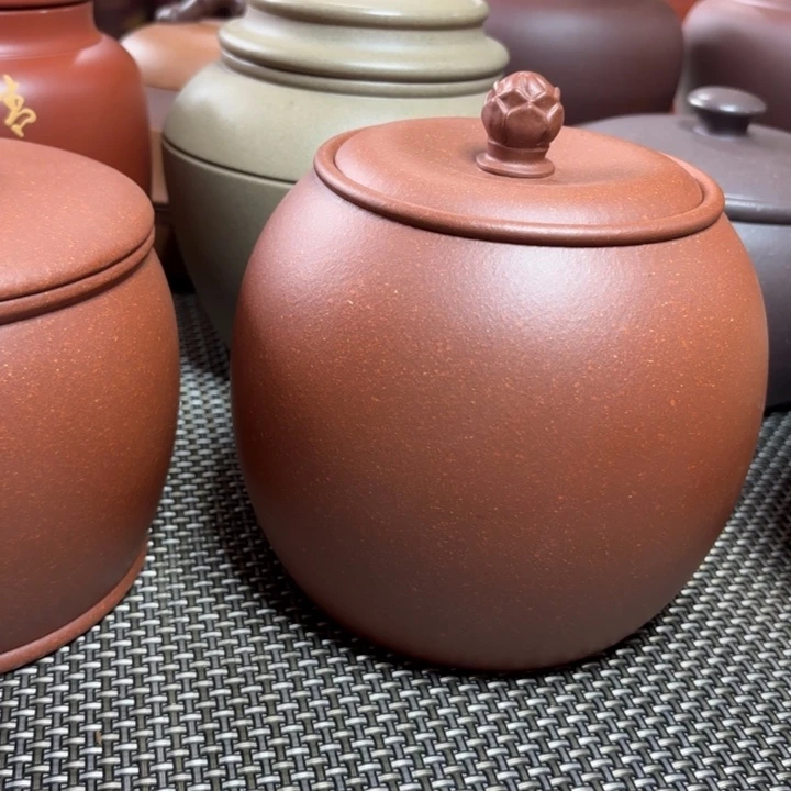 紫砂茶叶罐中高端紫砂茶叶罐