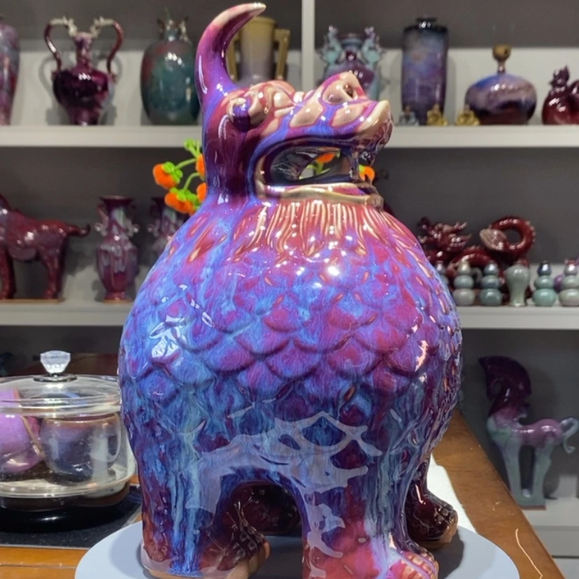 【闪购商品】瓷片钧瓷艺术作品……