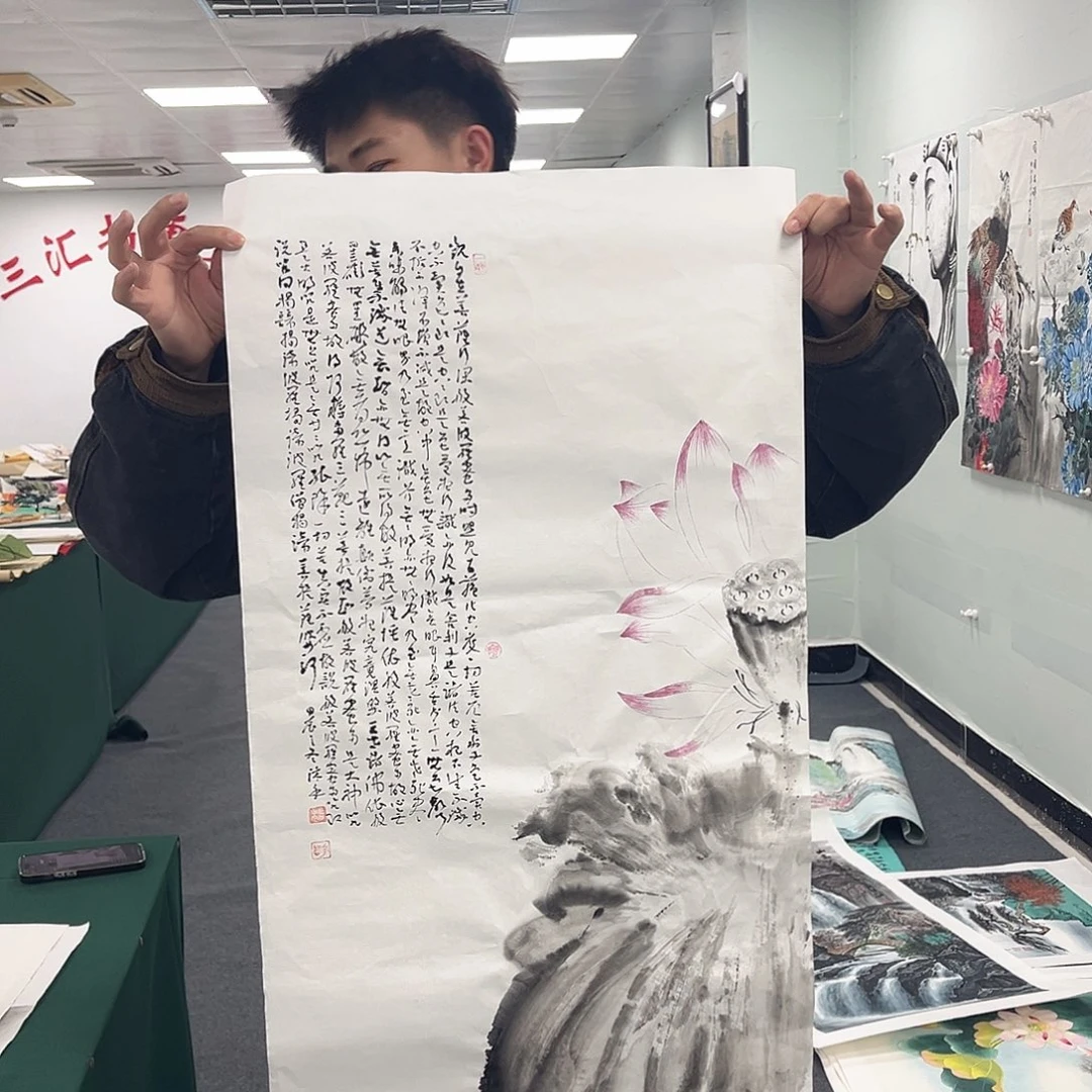 国画宣纸国画纯手绘作品
