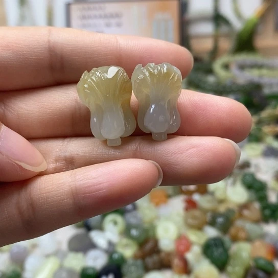 和田玉未镶嵌挂件120一个多样性发货