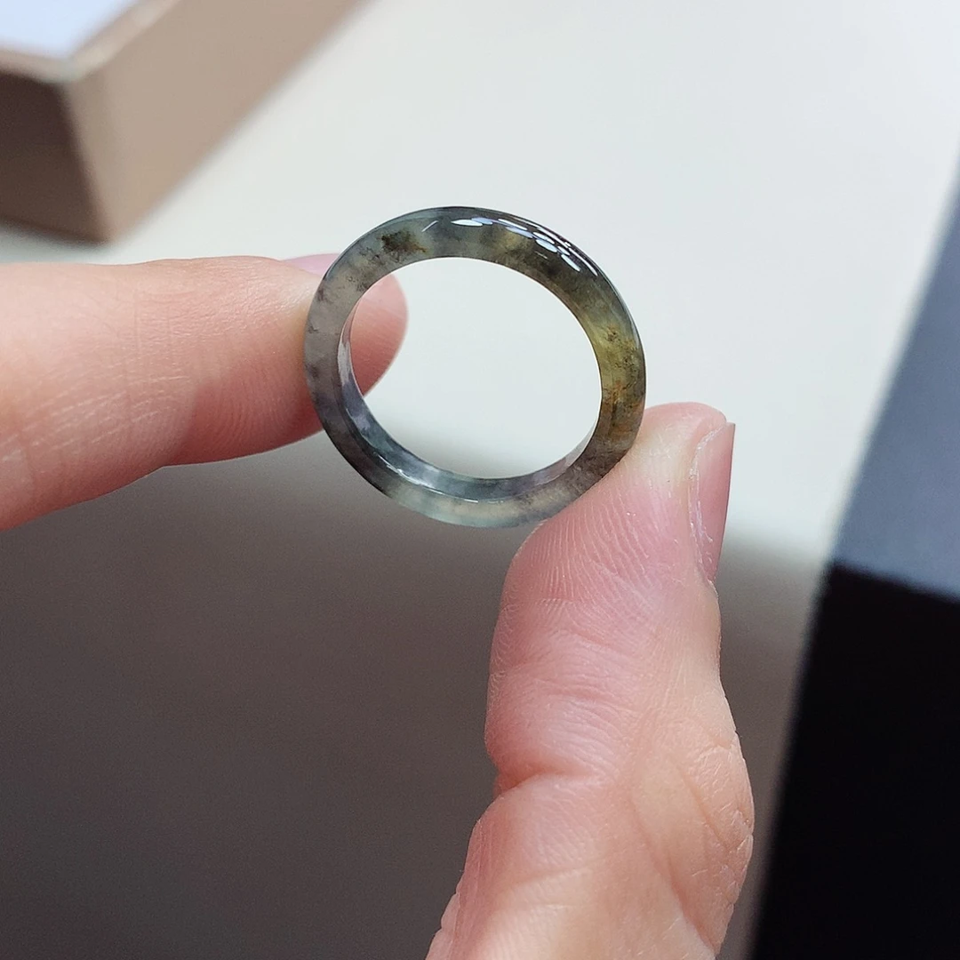 翡翠戒指未镶嵌15号