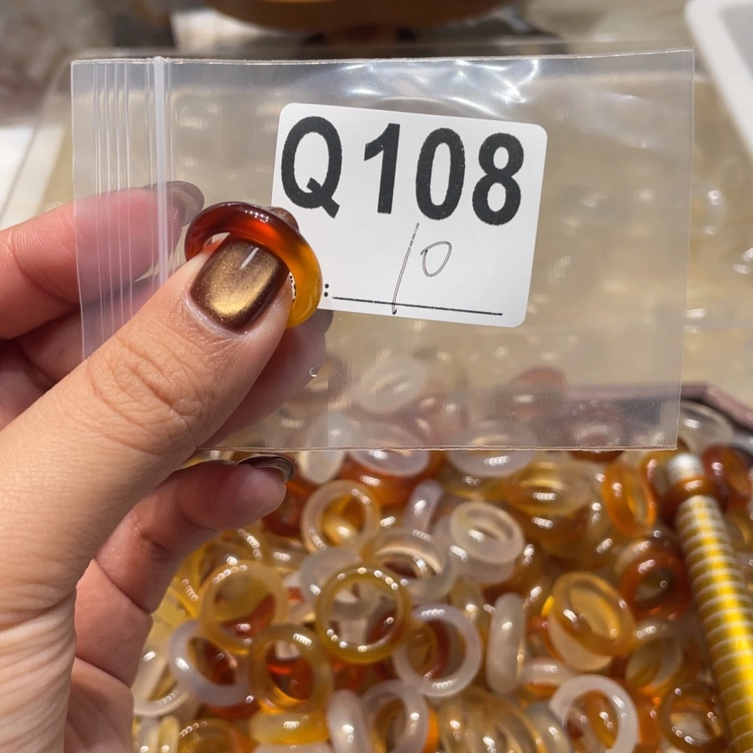 玛瑙/玉髓未镶嵌戒指108