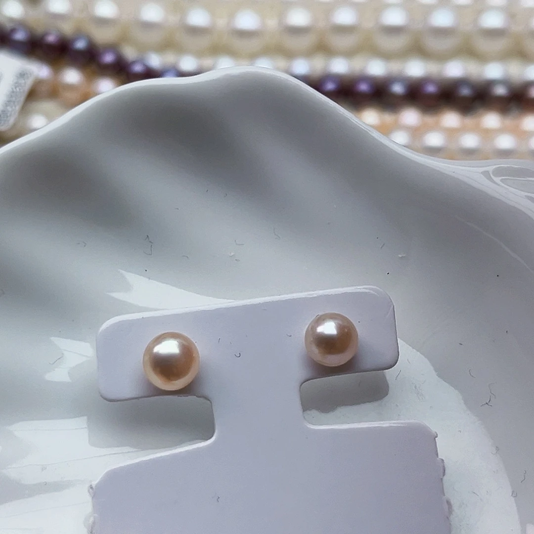 耳饰未镶嵌淡水珍珠