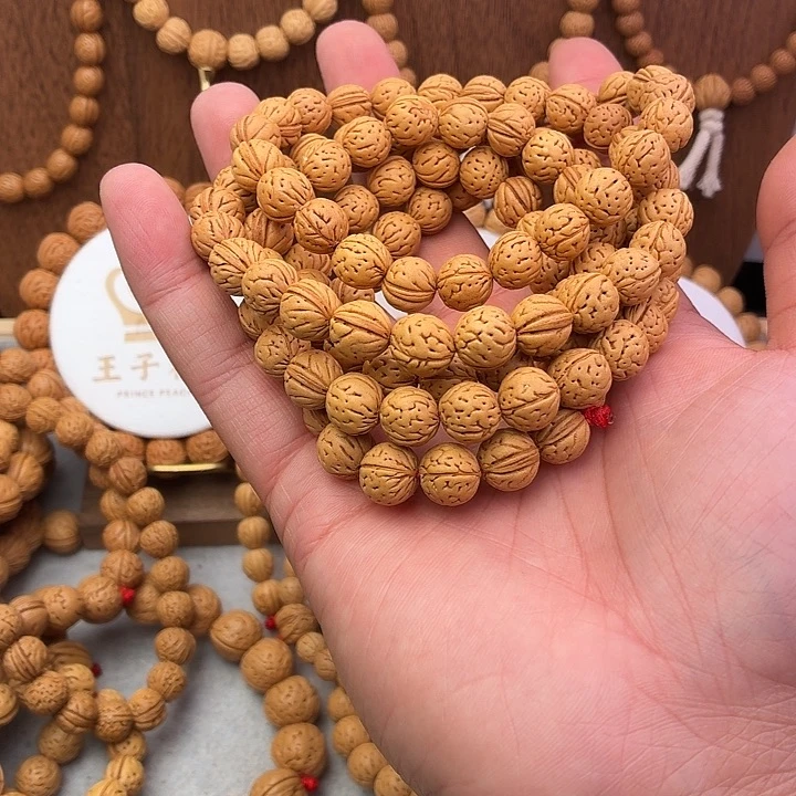 手串桃核无修无动东北黄桃