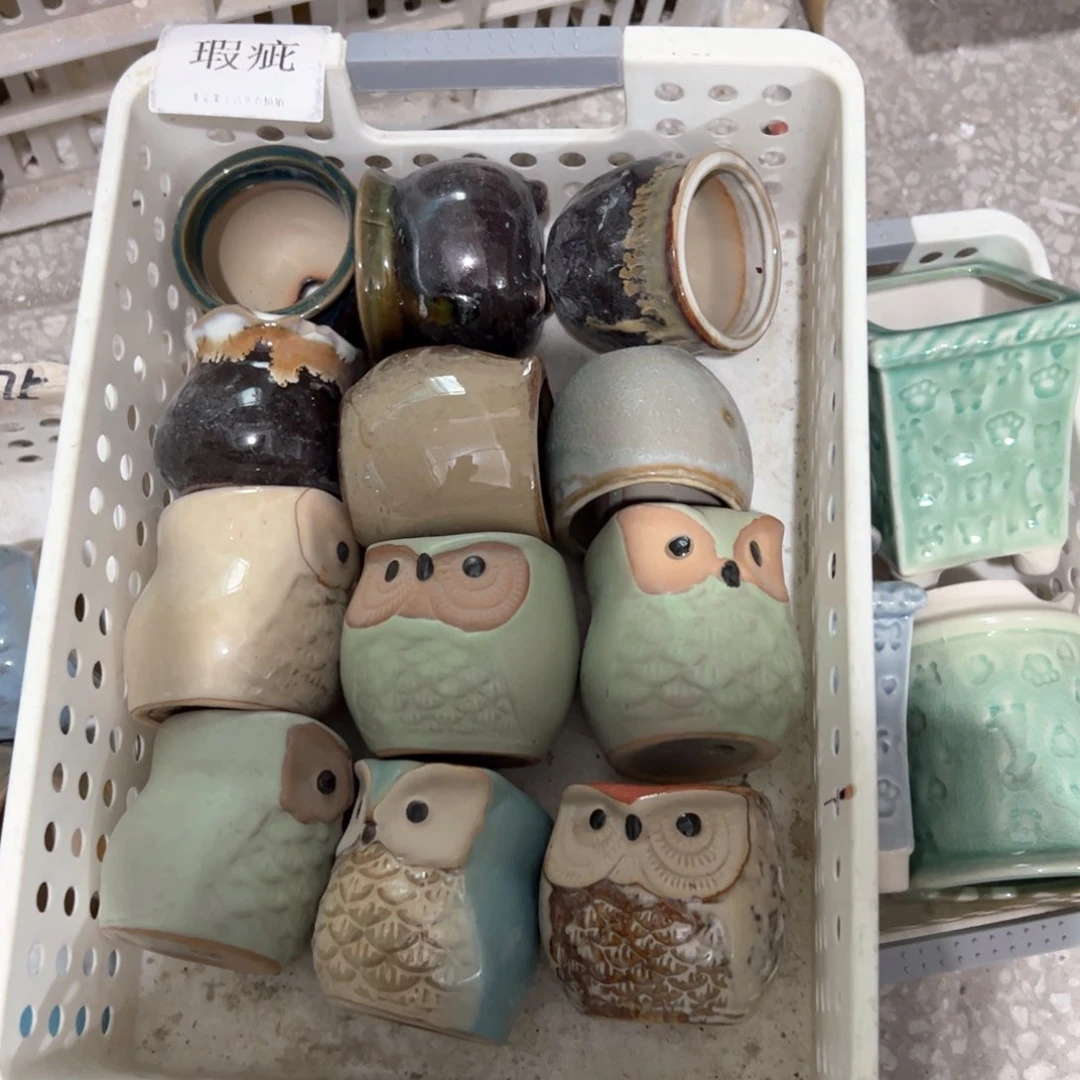 陶瓷多肉小花盆@@1236