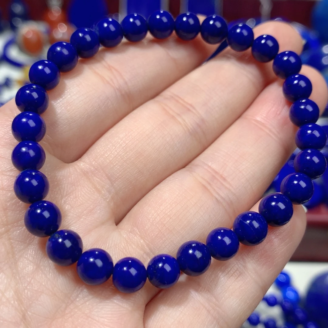 青金石未镶嵌6m手链