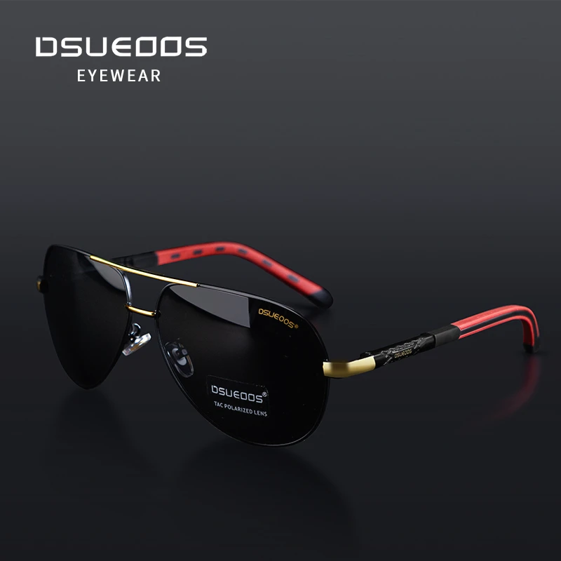 【飞行员款偏光太阳镜男士】迪古森太阳镜司机驾驶开车大框墨镜