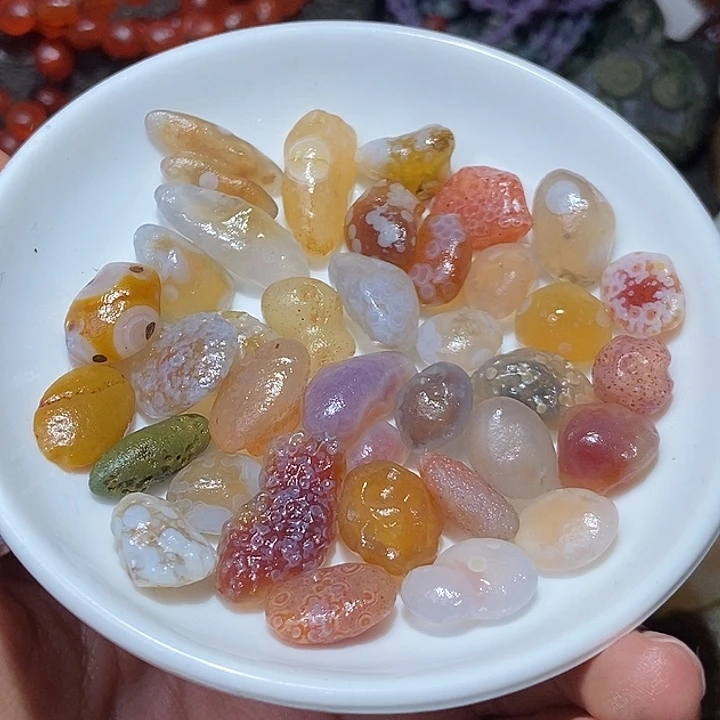 玛瑙/玉髓珠宝半成品未镶嵌⭕️