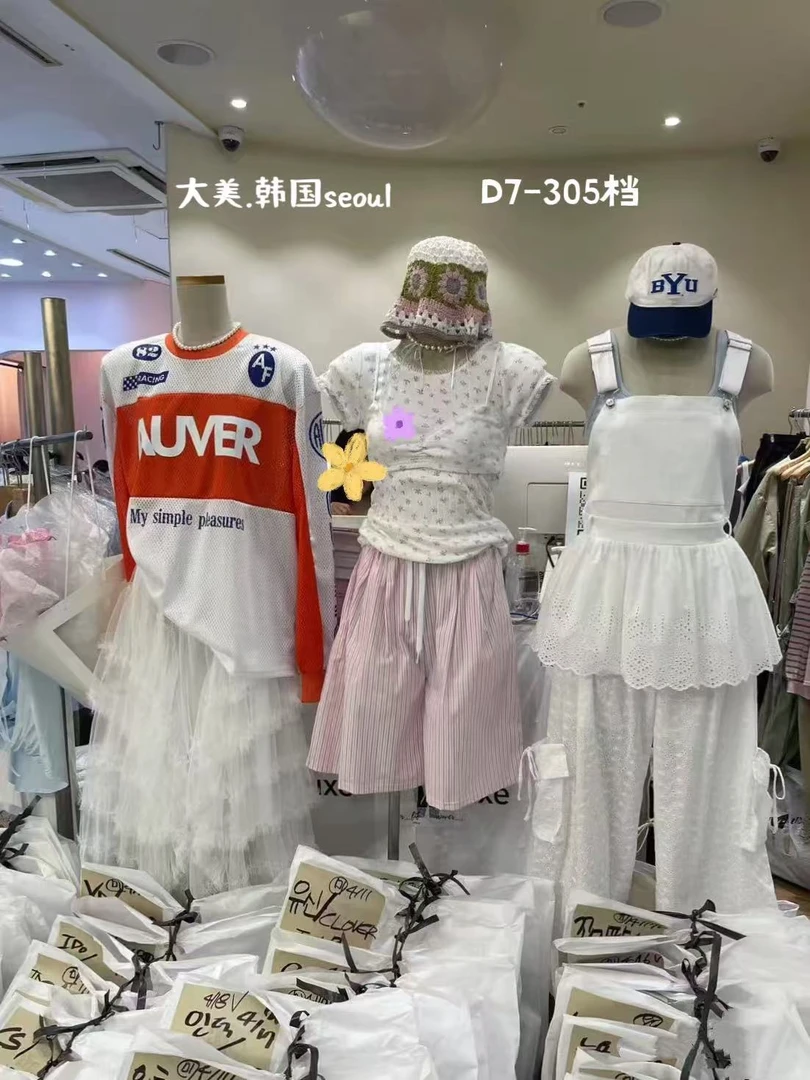 【D600-D700】大美Korea.泡菜国原单 小众早秋韩货套装