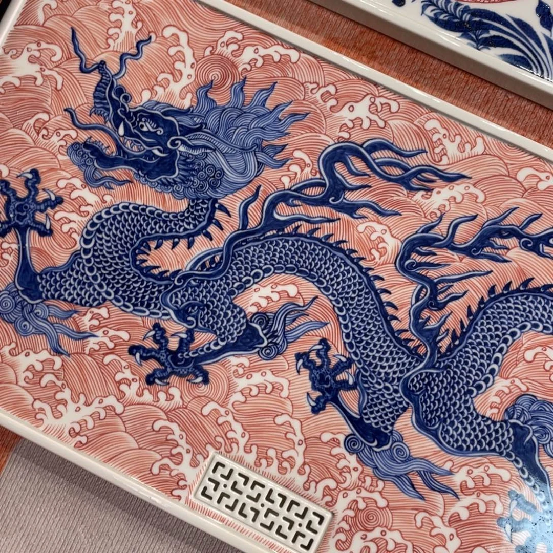 派***星景德镇陶瓷手工手绘