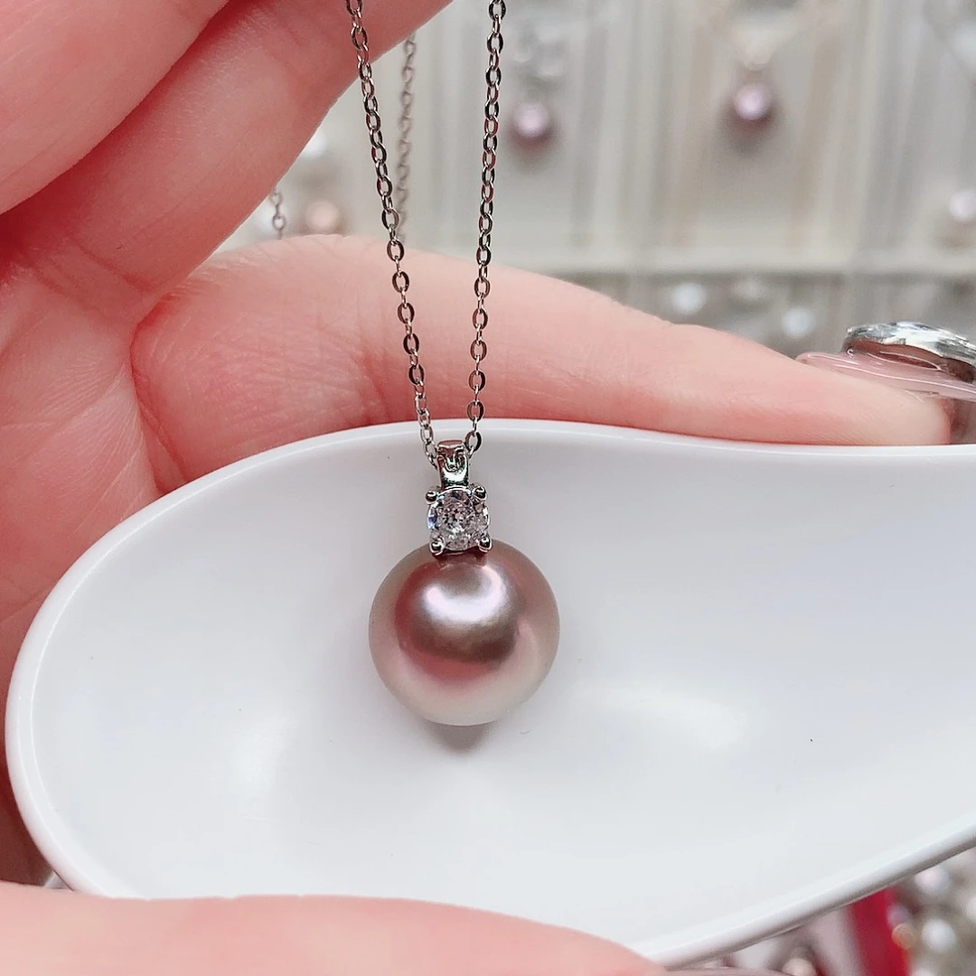 合金吊坠(赠链)淡水珍珠